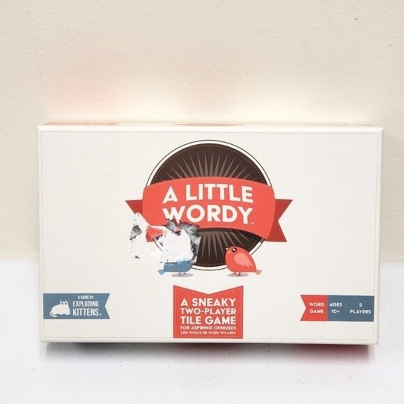 A Little Wordy Tile 2 Player Word Game - Picture 2 of 6